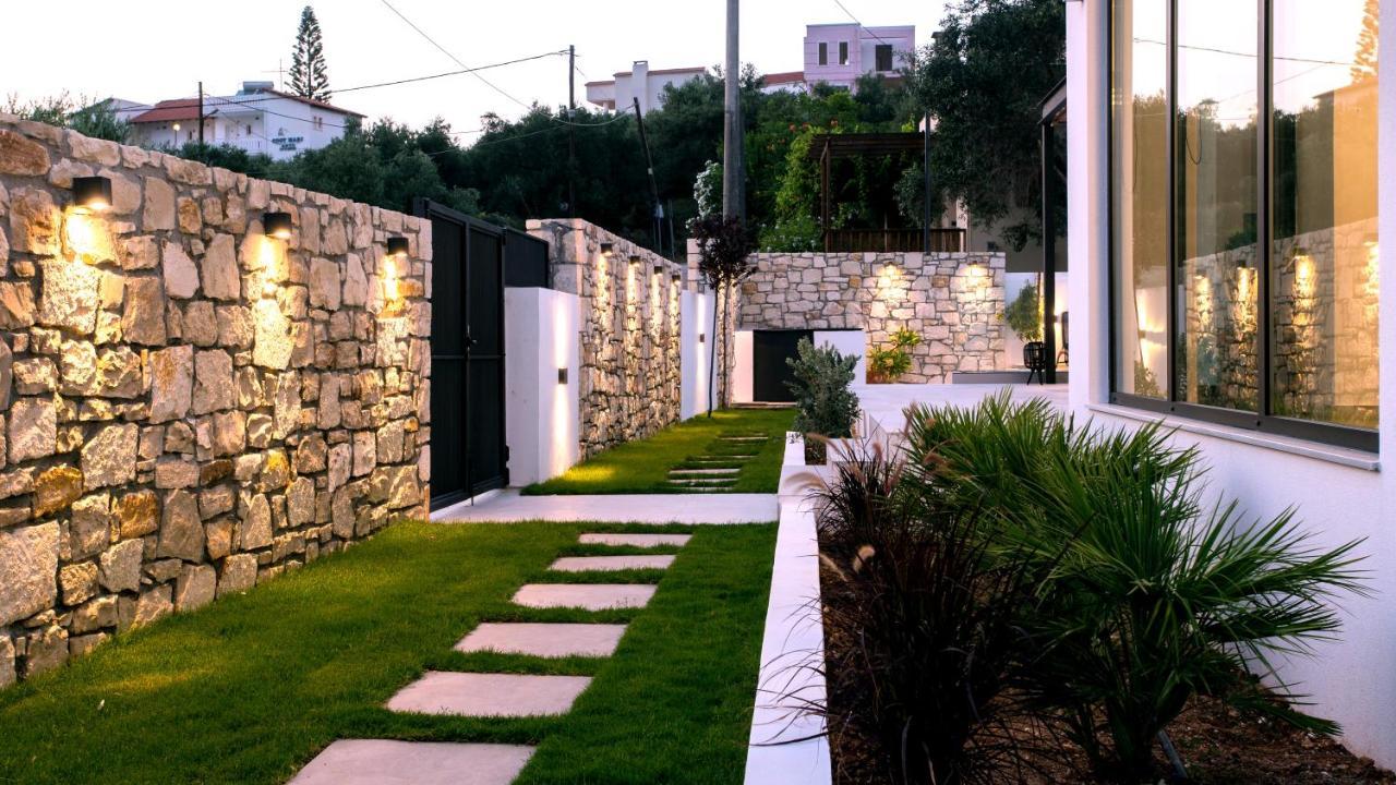 Avrilia Seaside Villa Heated Pool Almirida Dış mekan fotoğraf