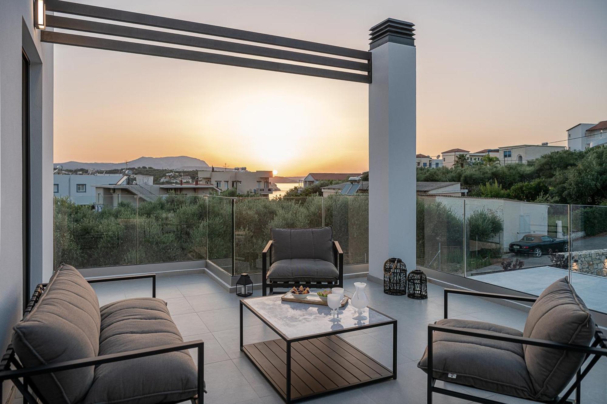 Avrilia Seaside Villa Heated Pool Almirida Dış mekan fotoğraf